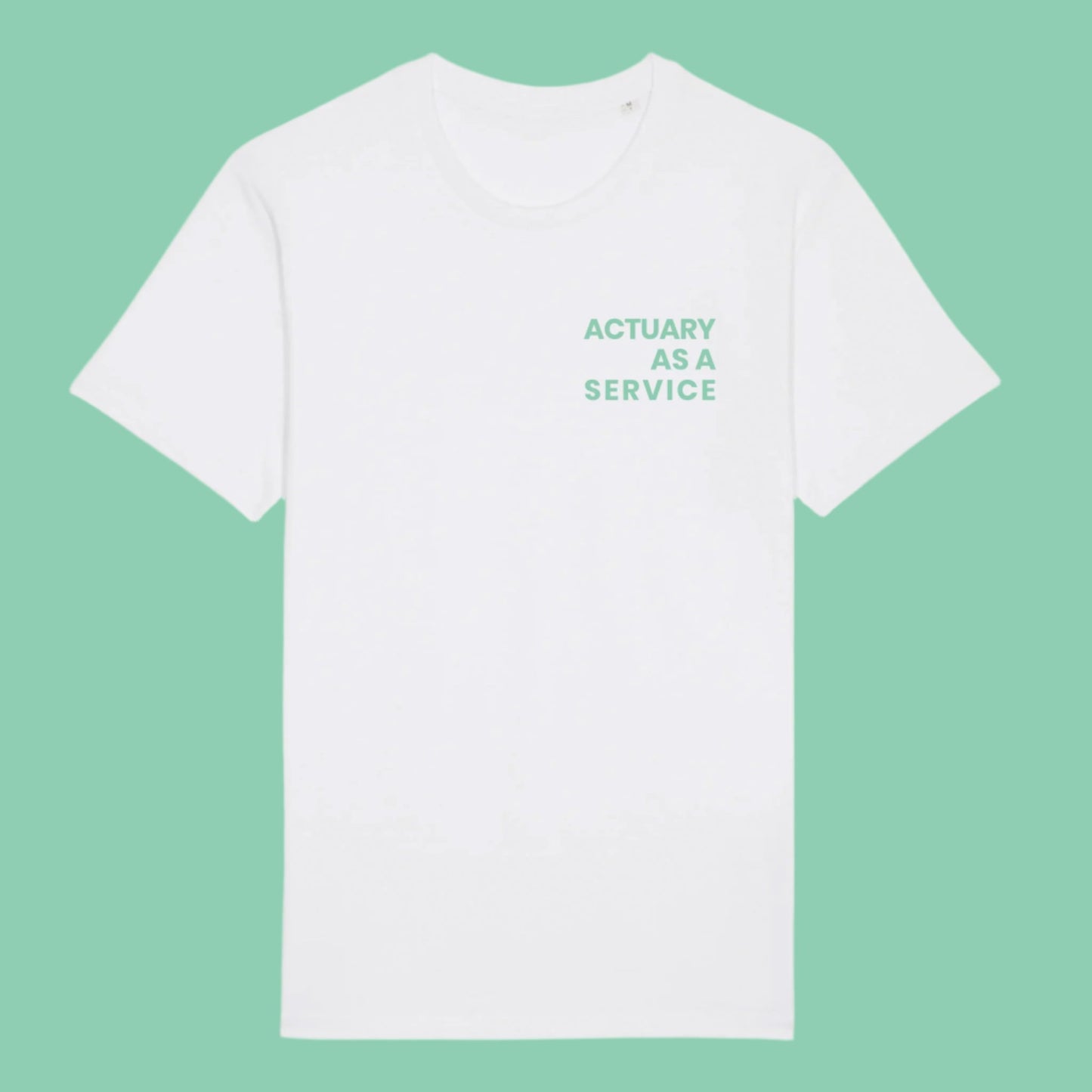 Aktuar shirt mint hvid