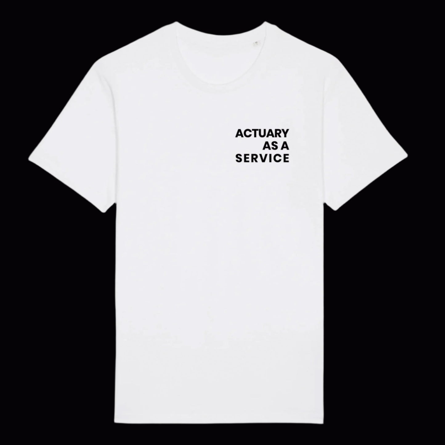 Aktuar shirt sort hvid